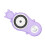 Tragbare Handlupe violett 2in 500X 400mAh 13