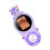 Tragbare Handlupe violett 2in 500X 400mAh 16
