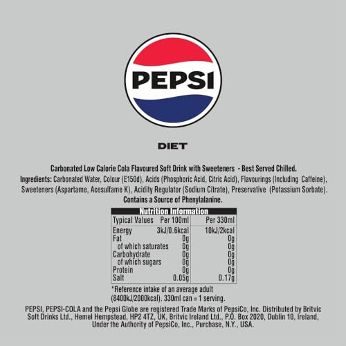 Pepsi Pepsi Diet Cola, 2l 1