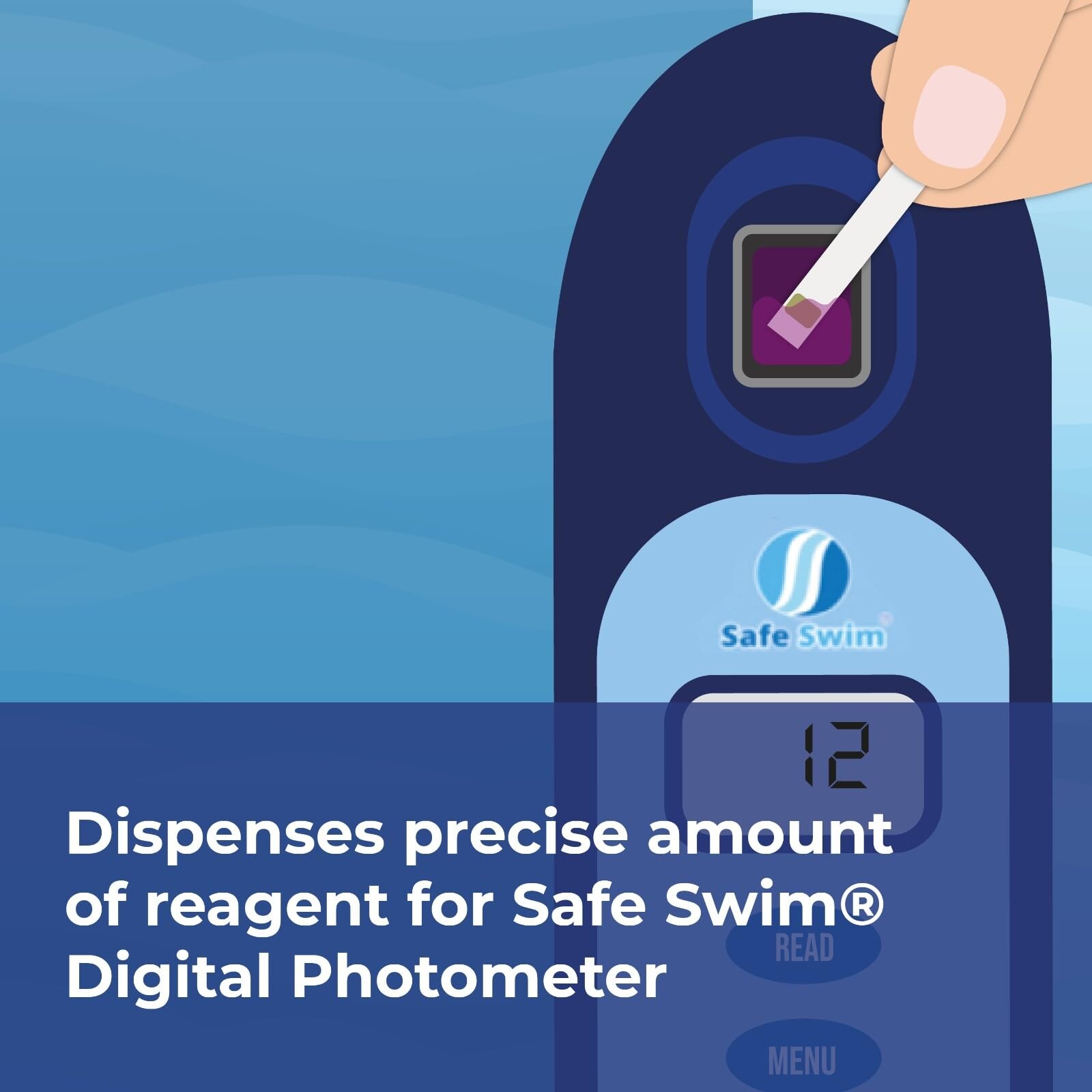 Safe Swim Meter Reagent DPD-1 Free Chlorine (For Use With Safe Swim ...