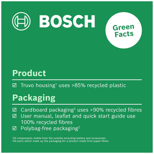 Bosch Bosch detector Truvo 2nd gen. (easy one-button handling, simple 2