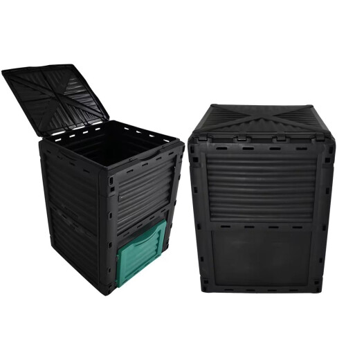 Easy Shopping Garden Compost Bin, 300L Outdoor Composting Container 2