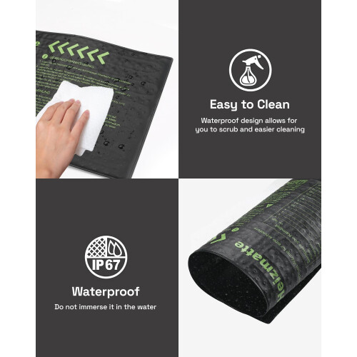 HBN Durable Seedling Heat Mat,Waterproof Hydroponic Heating Pad,Seedling Heating 1
