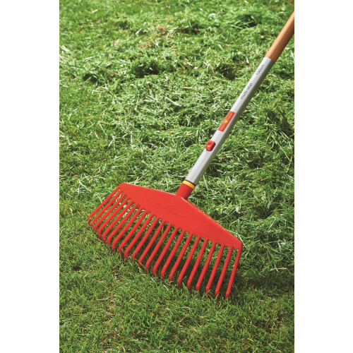WOLF Garten WOLF-Garten UIMC Multi-Change Leaf Rake Lawn Care Tool Head, Red, 1