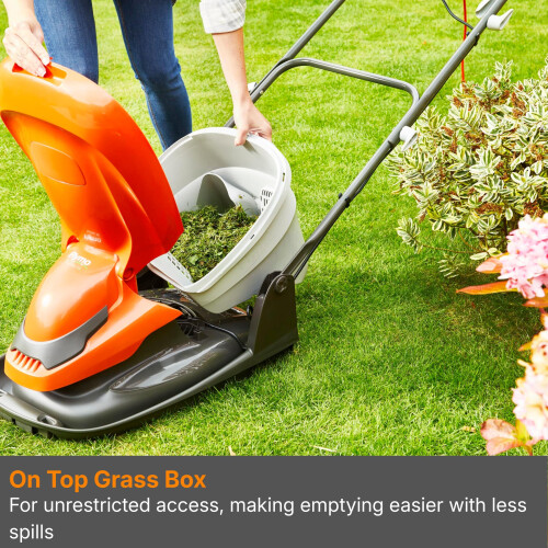 Flymo Flymo EasiGlide 330 Hover Collect Lawn Mower - 1700W Motor, 33cm 2