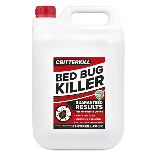 CritterKill Professional Bed Bug Killer Spray | Guaranteed Results | 1