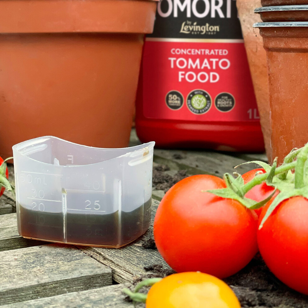 Levington Tomorite Liquid Tomato Food, Concentrate, 1L, Red