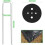 Ediesi, Weed Membrane Pegs, 100 Pcs + 16 Buffer Washer, Garden, Artificial Grass 2