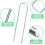 Ediesi, Weed Membrane Pegs, 100 Pcs + 16 Buffer Washer, Garden, Artificial Grass 4
