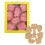 Set de 8 forme de biscuiți 3D roz 1