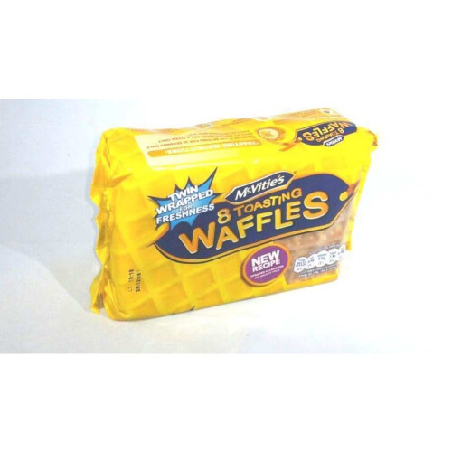 McVities Toasting Waffles 8 x 28 g Waffles per Pack Pack of 4 2