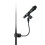 17mm Ball Socket Microphone Holder Adjustable 180 Degrees For 2