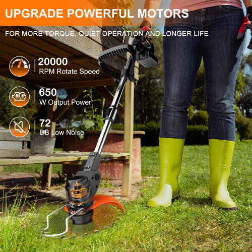 Cordless Strimmer Grass Trimmer for Makita Battery,Adjustable 1