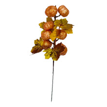 Foam & Plastic Maple Leaf Pumpkin Cutout21cm