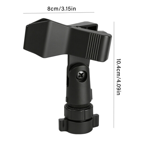 17mm Ball Socket Microphone Holder Adjustable 180 Degrees For 2