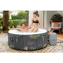 Lay-Z-Spa Aruba Signature AirJetInflatable Hot Tub Spa 2-3