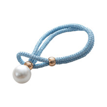 2pcs Woven Polyester Curtain Tiebacks with Beads