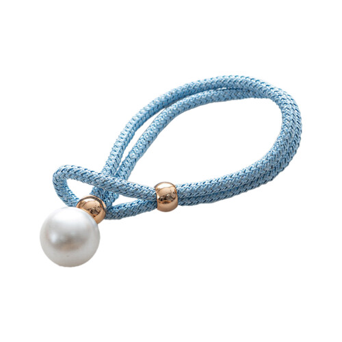 2pcs Woven Polyester Curtain Tiebacks with Beads