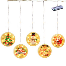 Warm White1.5m LED String Lights with Remote Control