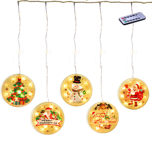 Warm White1.5m LED String Lights with Remote Control