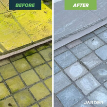 Jarder 2 x 5L Max Strength Black Spot Remover & Patio Cleaner for Paths, Steps, Driveways, Stone, Sandstone, Block Paving, Concrete & More