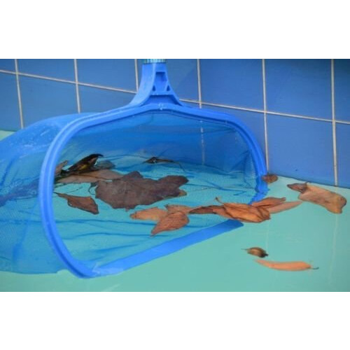Blu Line Pond Deep leaf net bag with a short pole 2