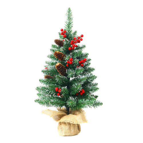 PVC Artificial Christmas Tree45cm or60cm with Warm or