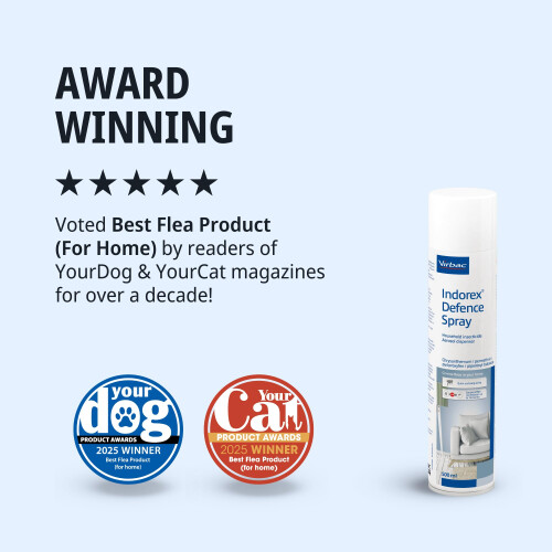 Direct4Pet Indorex Flea Spray for The Home - Control of Fleas, Dust 1