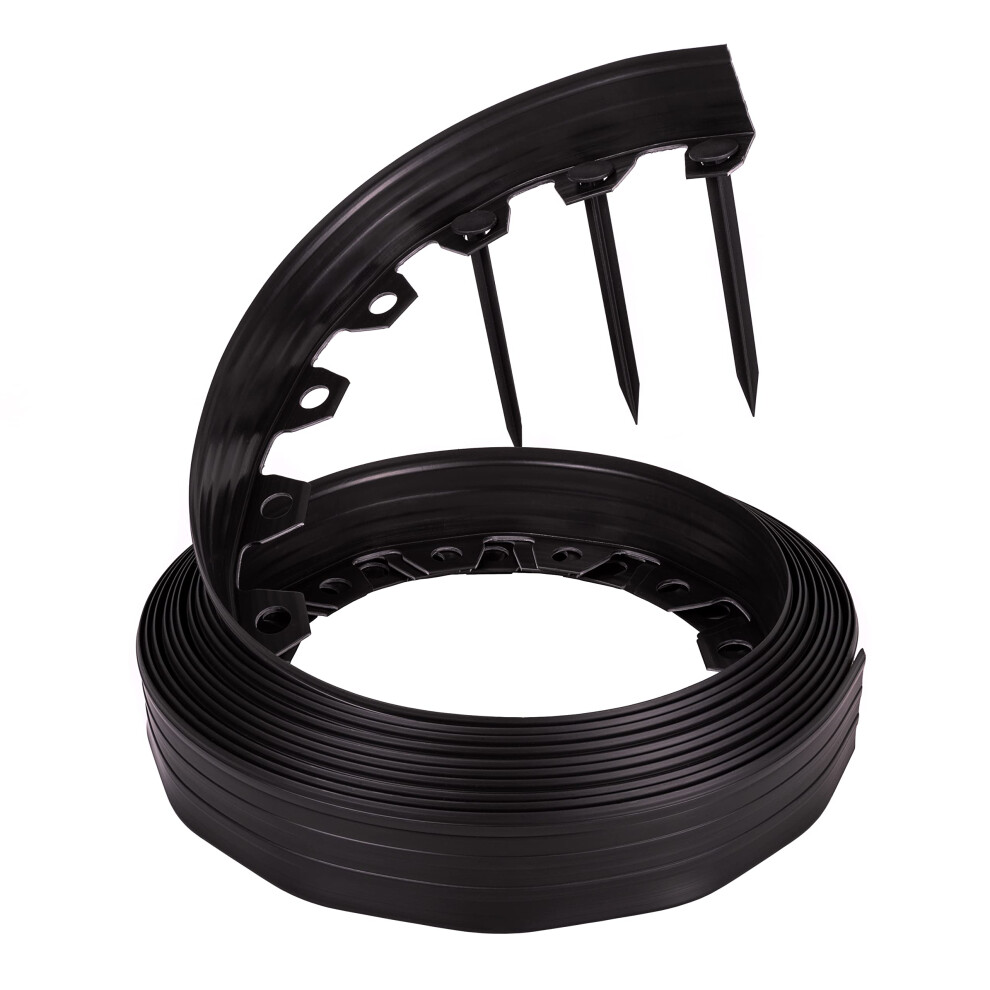 Lawn Garden Edging Border With Heavy-Duty Ground Stakes 32Ft | 10M 13873776