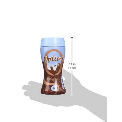 Options Belgian Chocolate Drink 220g 1
