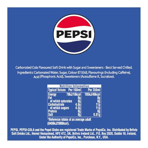 Pepsi Pepsi Regular Cola 24 x 330ml 2