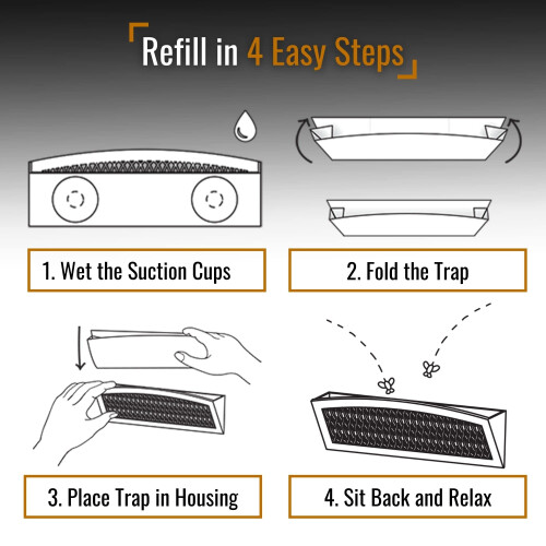 Dr. Killigan's The Fly Inn Replacements - Replacement Traps for The 2