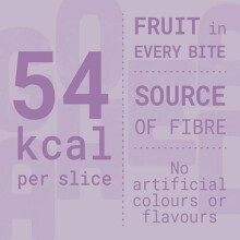 Go Ahead Forest Fruit Crispy Fruit Slice 4 Snack Bars 174 g 2 Pack of 4 Bars