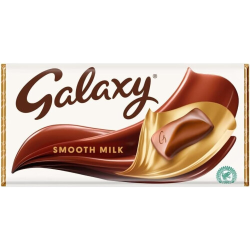 Galaxy Galaxy Chocolate Bar, Smooth Milk Chocolate, 100g, Ideal for Gift, 1