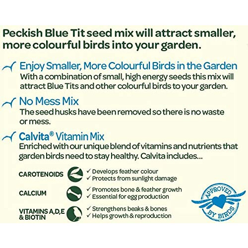 Peckish Peckish Blue Tit Bird Seed Mix, 1 kg 1