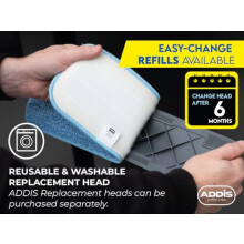 Addis Spray Mop 2 in 1 With Microfibre Flat Mop 40 x 12 x 128 cm