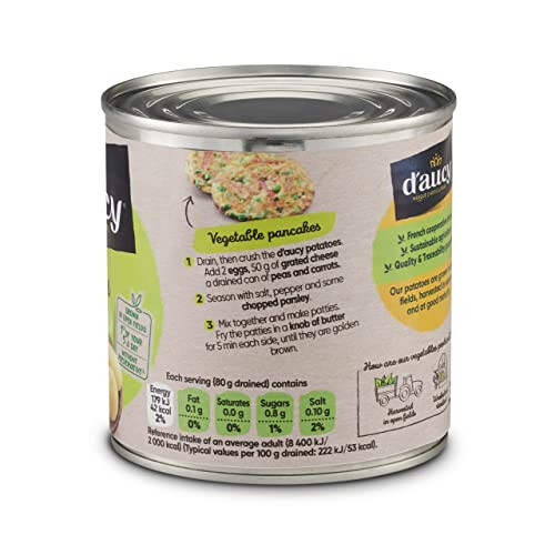 D'Aucy Potatoes 400g (Pack 12) 2