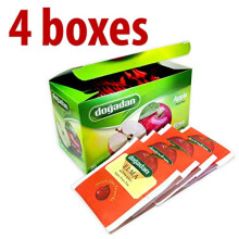 Dogadan Apple Tea elma cayi Pack Of 4 (80 tea Bags)