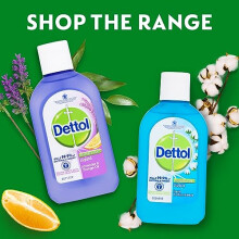 Dettol Disinfectant Liquid Lavender and Orange Oil 500ml Multipurpose Nonbleach formula Kills 999 Percent of Bacteria