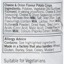 Walkers Cheese and Onion Crisps 325g