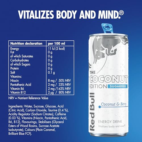 Red Bull Red Bull SF Coconut Edition 250ml 4pk 2