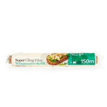LAKELAND 2 Pack Super Cling Film Wrapmaster Dispenser Refill Rolls 30c