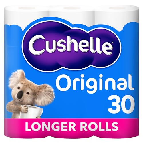 Cushelle Cushelle Original Toilet Roll 30 Longer Rolls 1