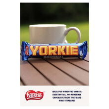 Yorkie Milk Chocolate Bars, 24 x 46g