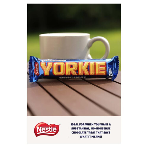 Yorkie Milk Chocolate Bars, 24 x 46g