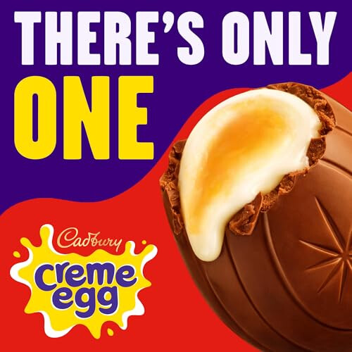 Cadbury Cadbury Creme Egg Extra Large Chocolate Easter Egg Includes 2 Creme Eggs Easter Gift 255 g Pack of 1 2