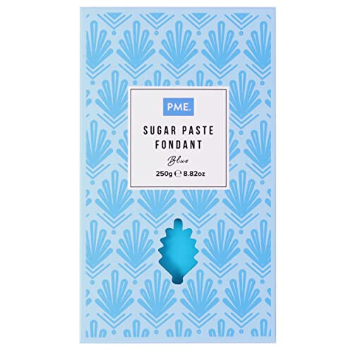 PME Cake Sugar Paste Fondant Blue 250g 1