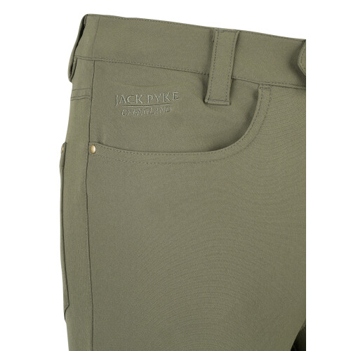 JACK PYKE JACK PYKE Ladies Contour Stretch Pants Olive Medium 1