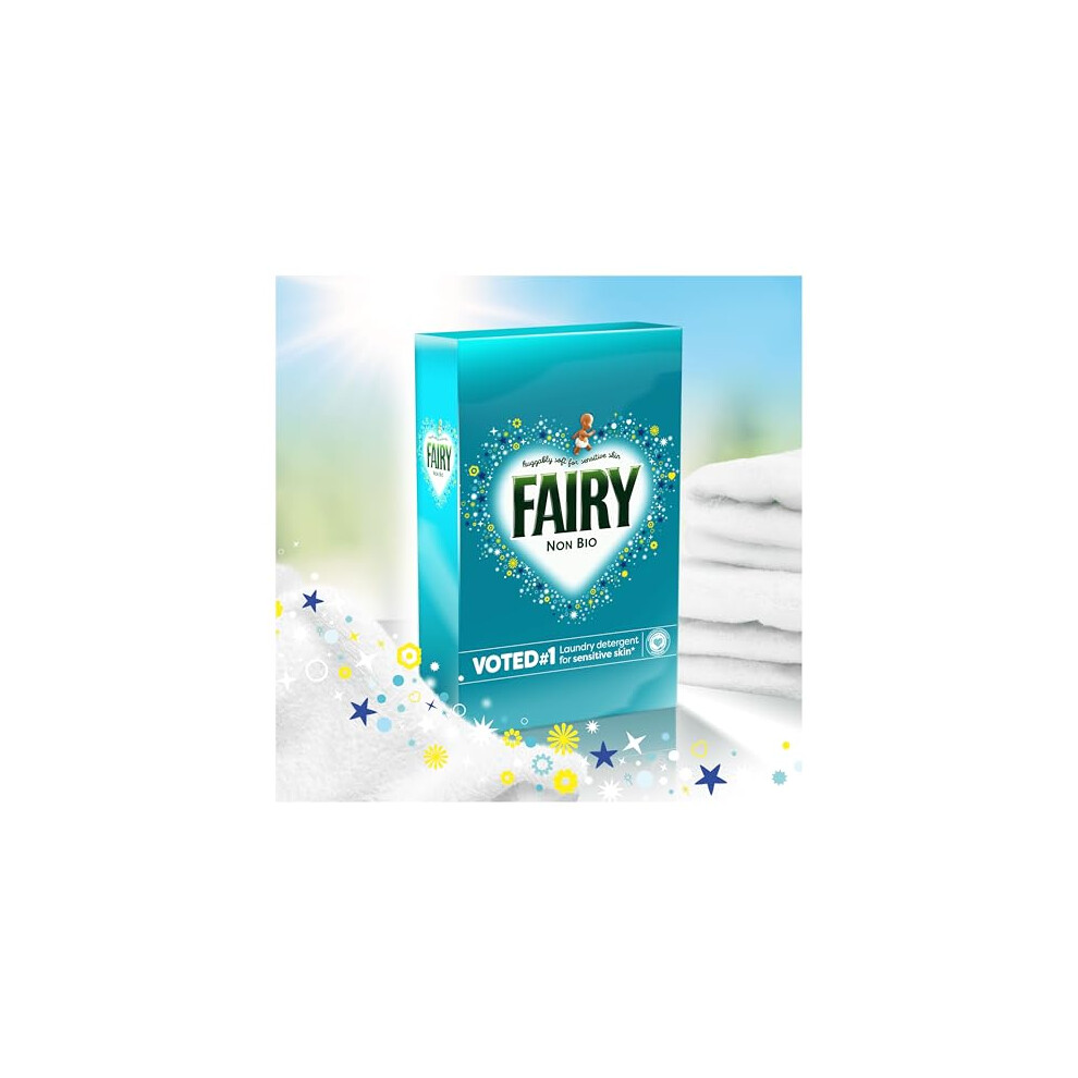 Fairy Non Bio Washing Powder 4Kg 80 Washes Voted No1 For Sensitive Skin