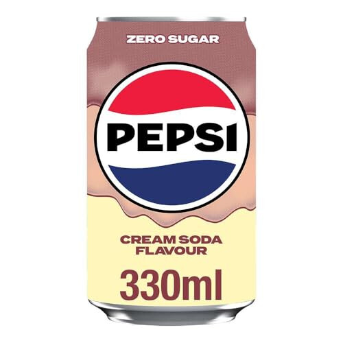 Pepsi Pepsi Cream Soda 330ml Can Pack of 24 2